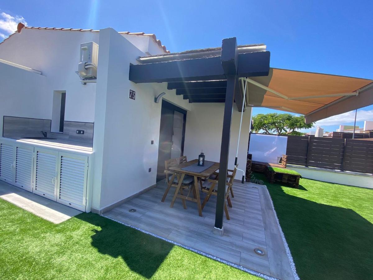 Bungalow Maspalomas Golf Con Jacuzzi, Piscina Y Jardin ซานบาร์โตโลเม ภายนอก รูปภาพ